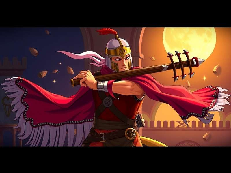 Indian Mace Hero Official Game Cover Indian Mace Hero Game Cover